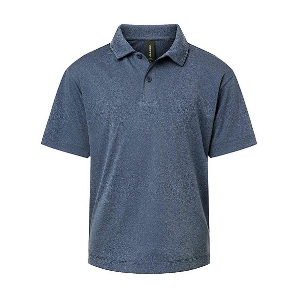 

Pro-Lock молодежная поло для занятий спортом Allpro, Heather Navy