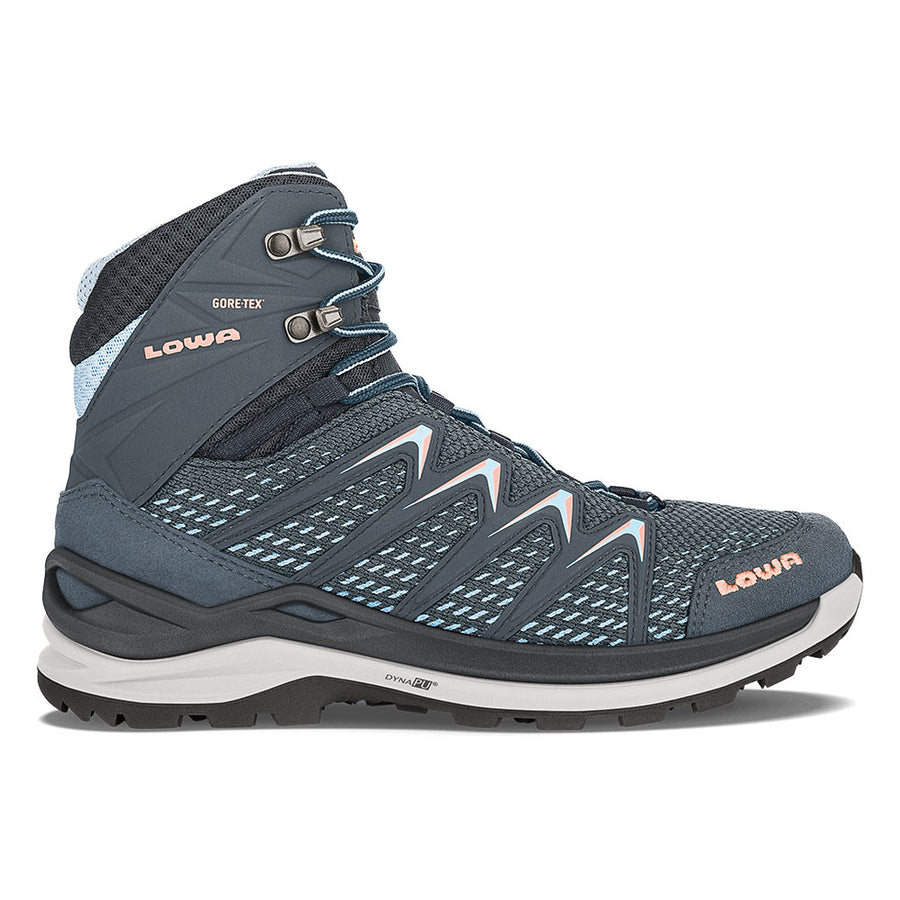 

Женские треккинговые ботинки LOWA INNOX PRO GTX MID WS, цвет Steel Blue/Salmon