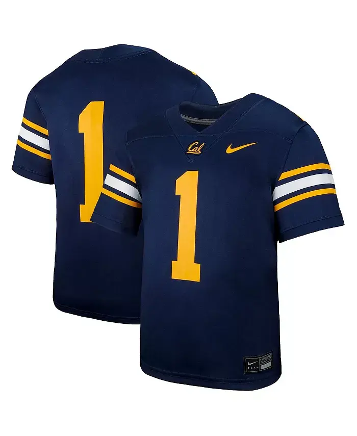 

Большие размеры для парней и девушек 1 Navy Cal Bears Untouchable Replica Game Jersey Nike