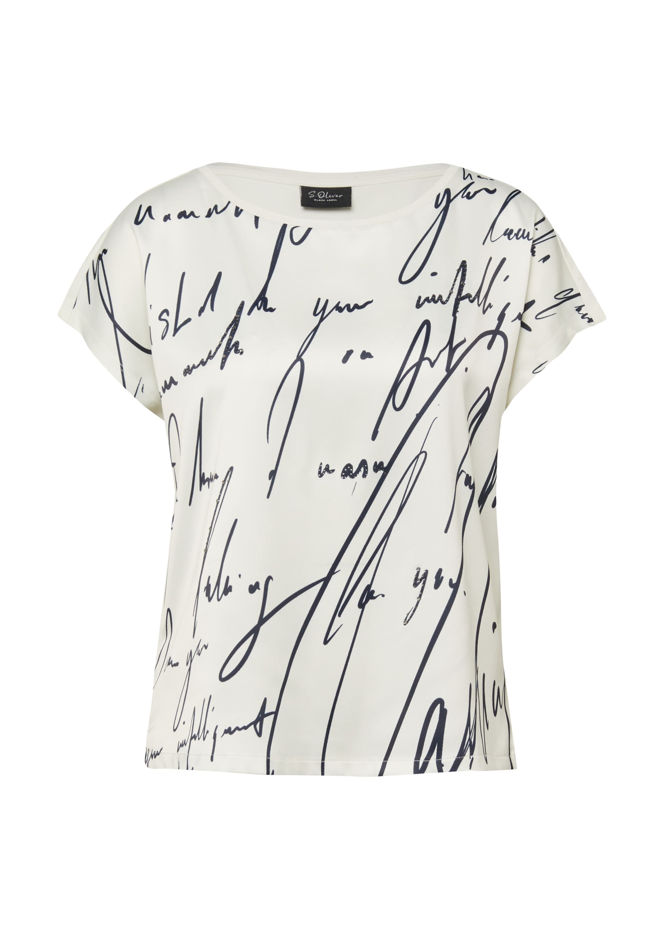 

s.Oliver Футболка в кремовом цвете