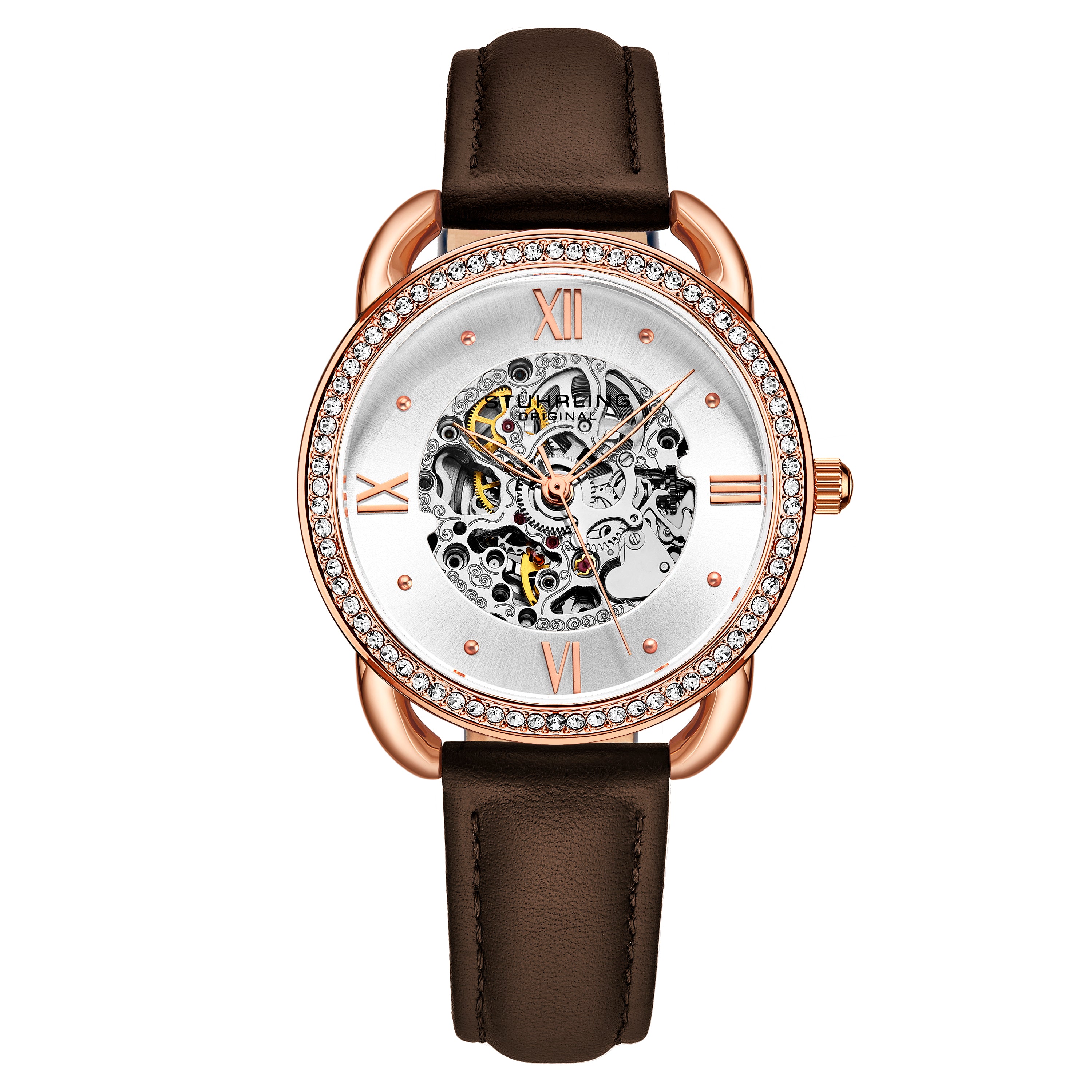 

Часы женские Stuhrling Original, цвет rose/silver