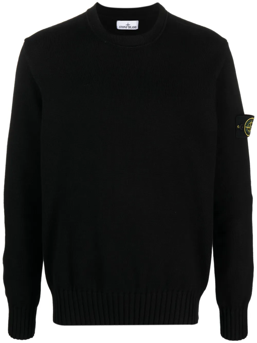 

Джемпер с нашивкой Compass Stone Island, черный