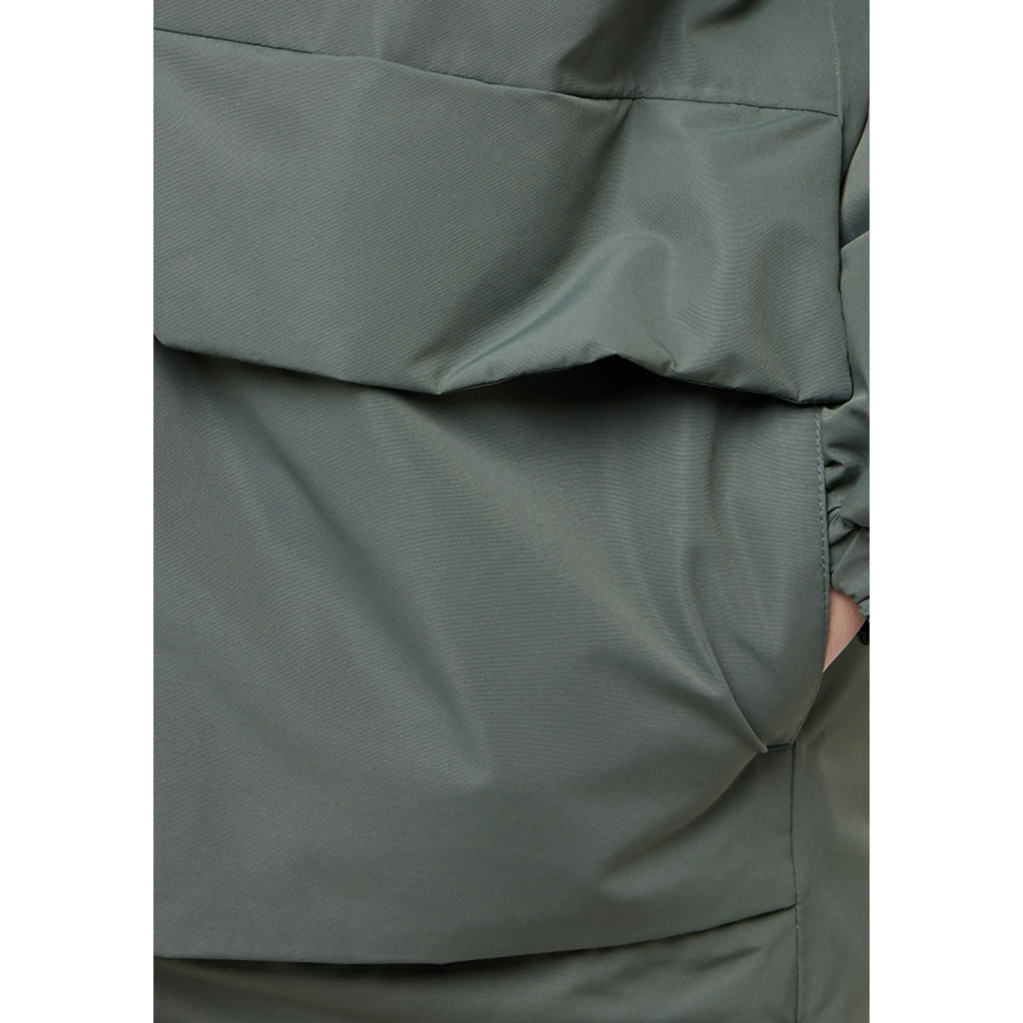 Функциональная парка Jack Wolfskin «TEEN 2L INS PARKA Y», с капюшоном, цвет slate-green — фото 4