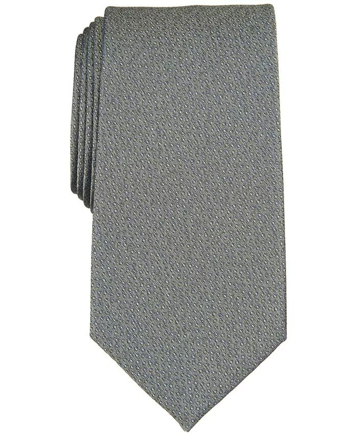 

Мужской однотонный галстук Malco Classic Perry Ellis, зеленый