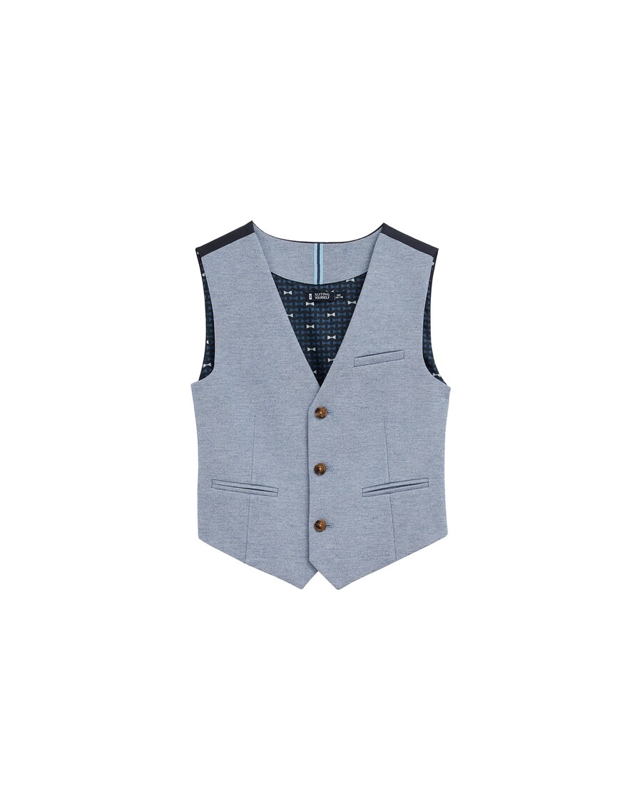 

Жилет WE Fashion, цвет Blue/Light blue