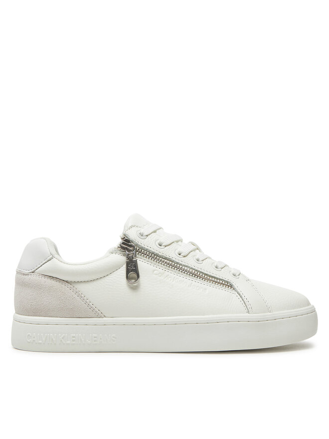 

Кроссовки Classic Cupsole Zip Low In YM0YM01254 Calvin Klein Jeans, белый