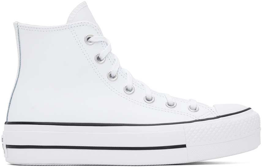 

Белые высокие кеды Chuck Taylor All Star Lift Converse
