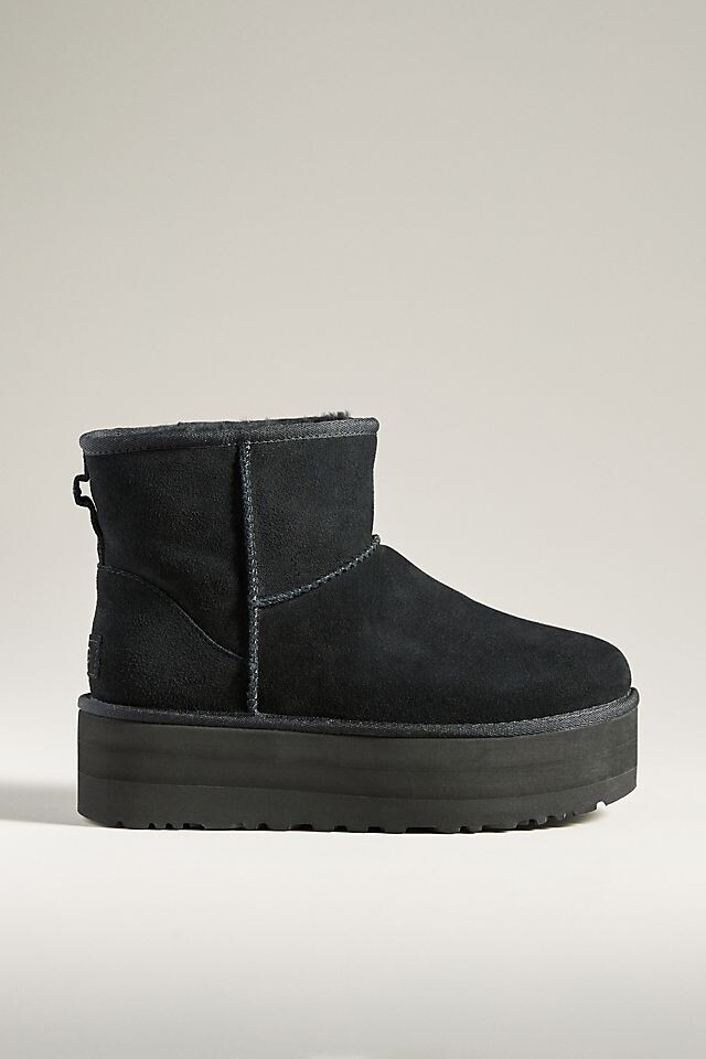 

Классические ботинки UGG на мини-платформе, черный
