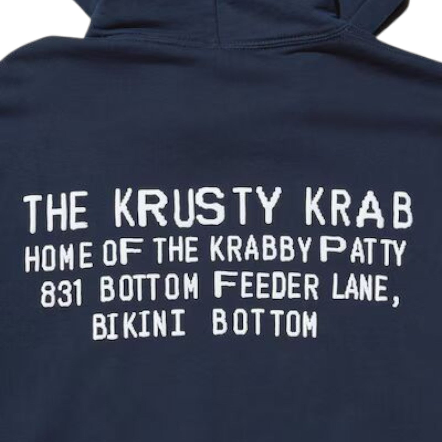Худи UNIQLO x Cactus Plant Flea Market Spongebob Squarepants Hoodie 'Navy' — фото 4