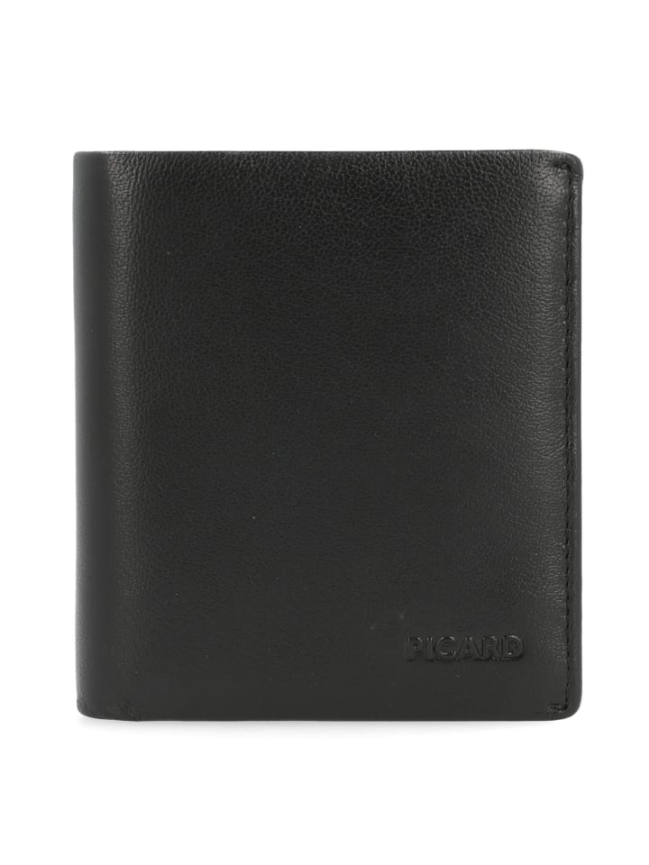 

PICARD Кожаный кошелек London 1, 9 см, черный
