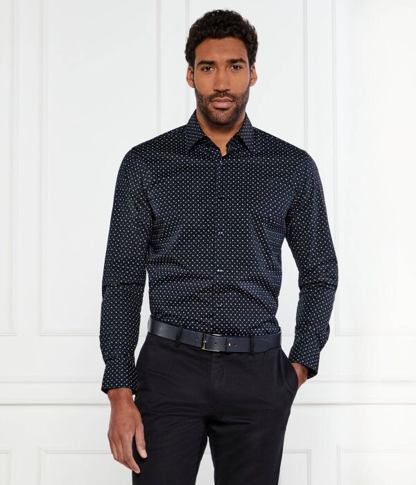 

Рубашка h-joe-kent-c1-214 Regular fit Boss, синий