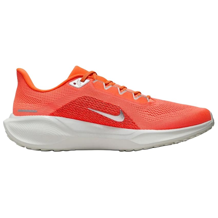 Nike Air Zoom Pegasus 41 Premium Hyper Crimson Wolf Grey Safety Orange, оранжевый серый — фото 2