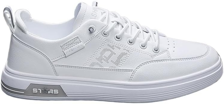 

Удобные дышащие мужские кроссовки на шнуровке Hhhchpm, полосатый дизайн, скейтбордические туфли для улицы, белый