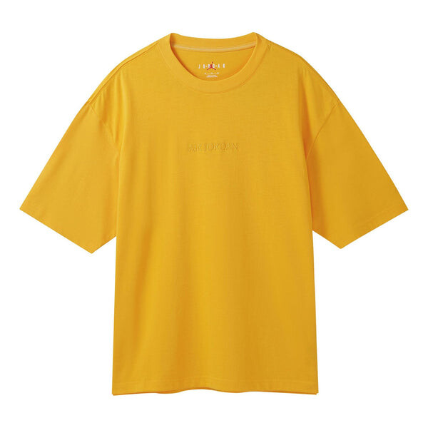 

Футболка Air Jordan Wordmark Tee ' Yellow', желтый