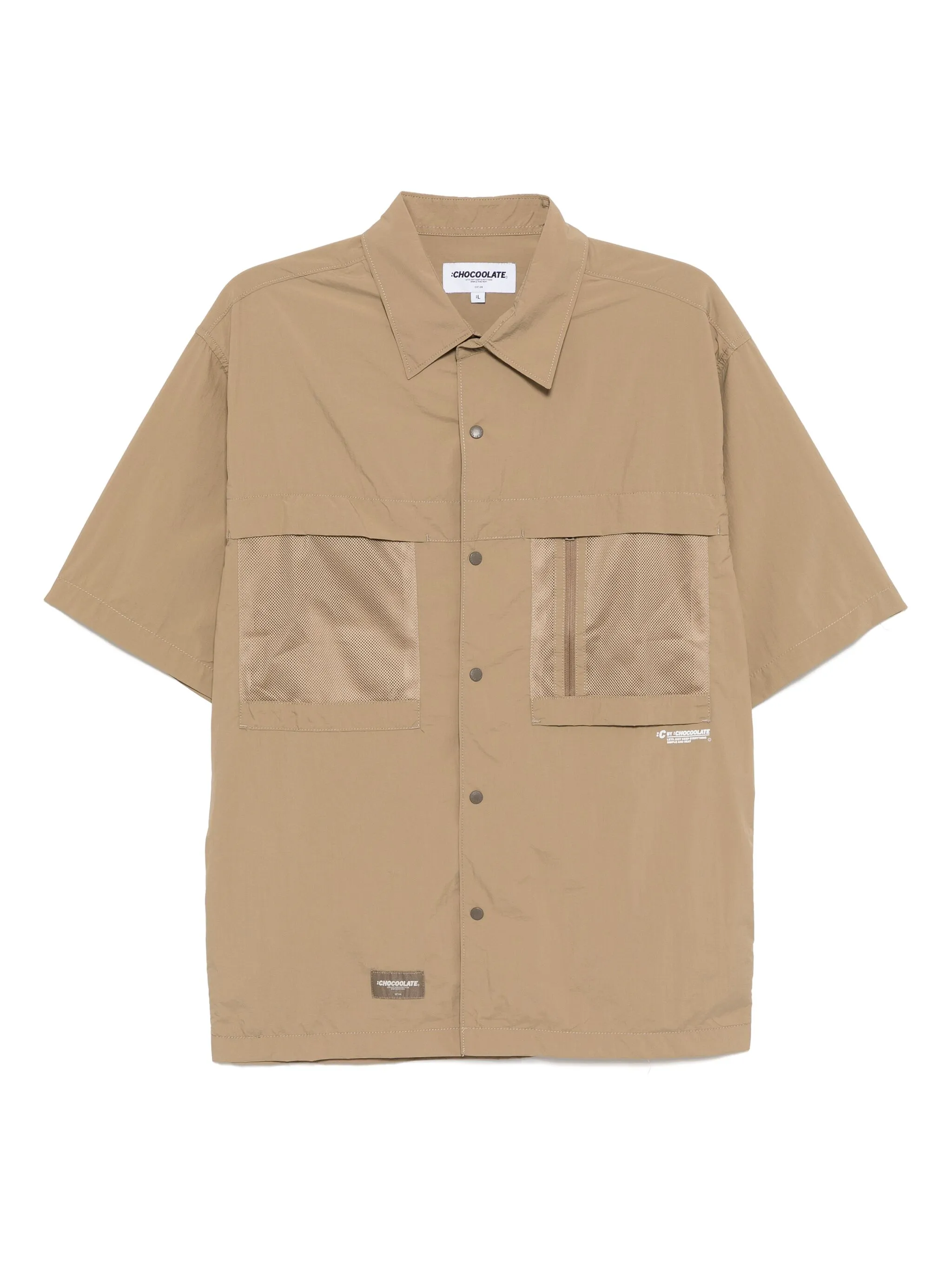 

Рубашка с короткими рукавами Chocoolate, коричневый