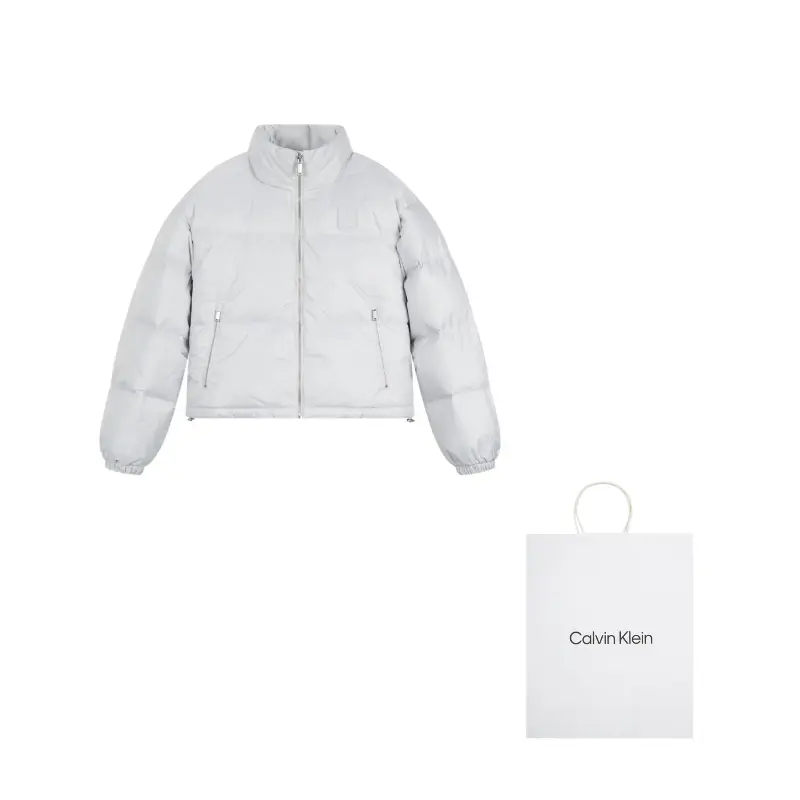 

Calvin Klein Женская пуховая куртка, 5GE-Light Gray
