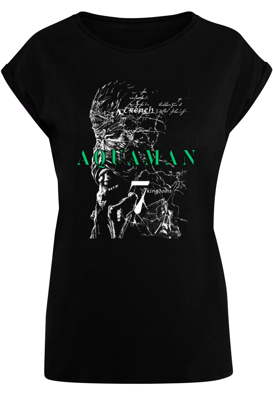 

Футболка ABSOLUTE CULT Shirt Aquaman - The Trench Sketch, черный