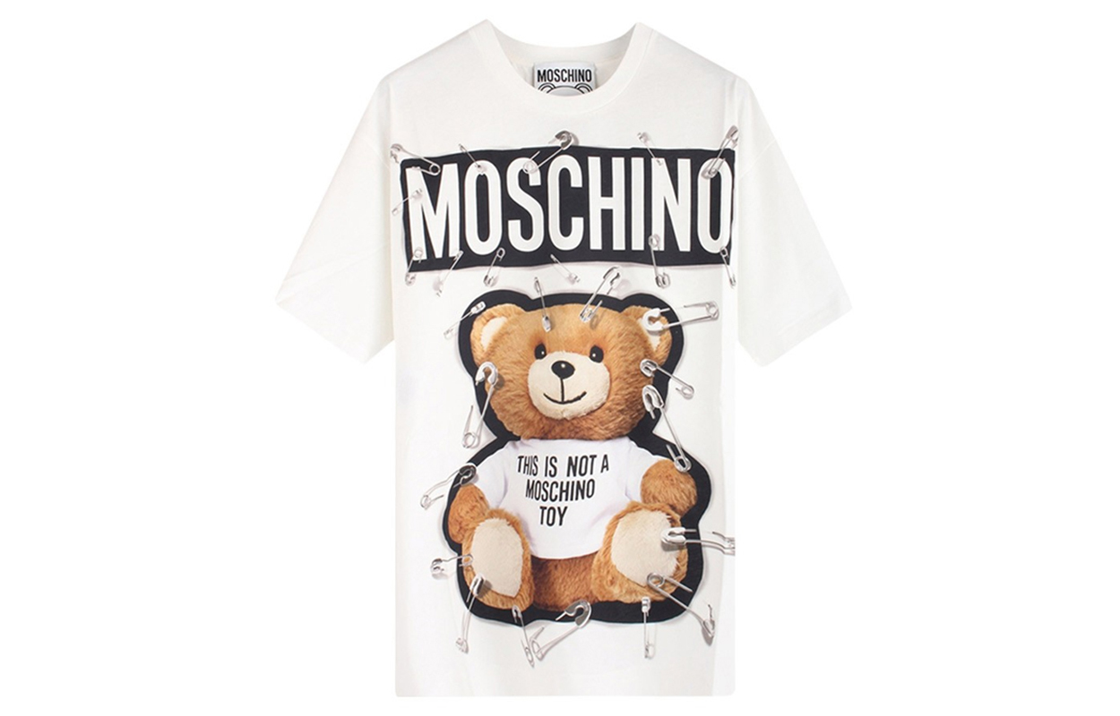 

MOSCHINO Футболка женская белые