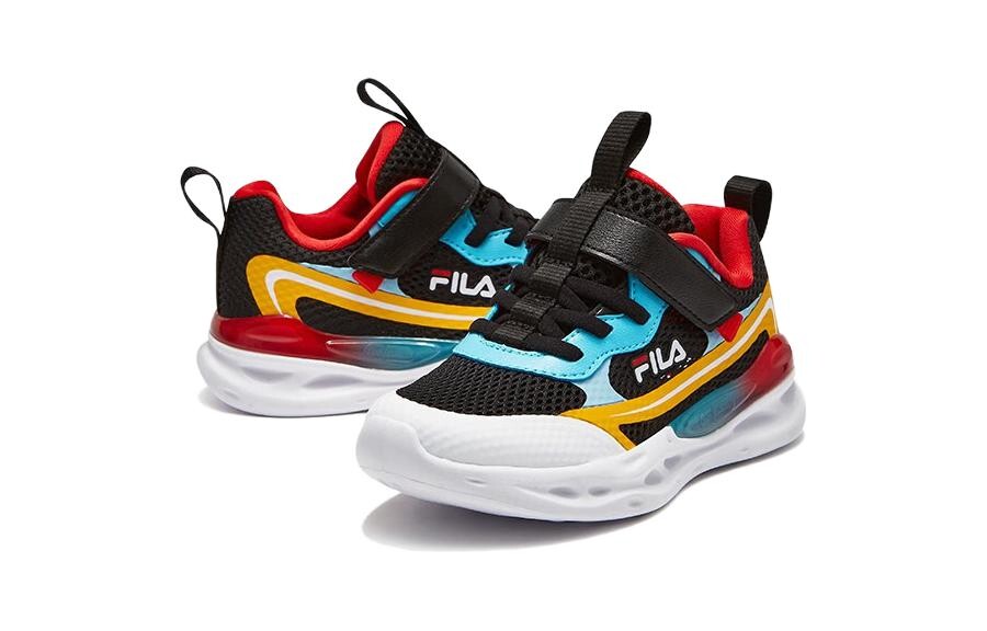 Кроссовки детские "Дошкольные" Fila Kids, черный/синий — фото 3