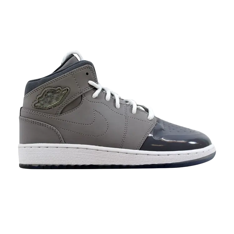 

Кроссовки Air Jordan 1 Retro '95 GS 'Medium Grey', серый