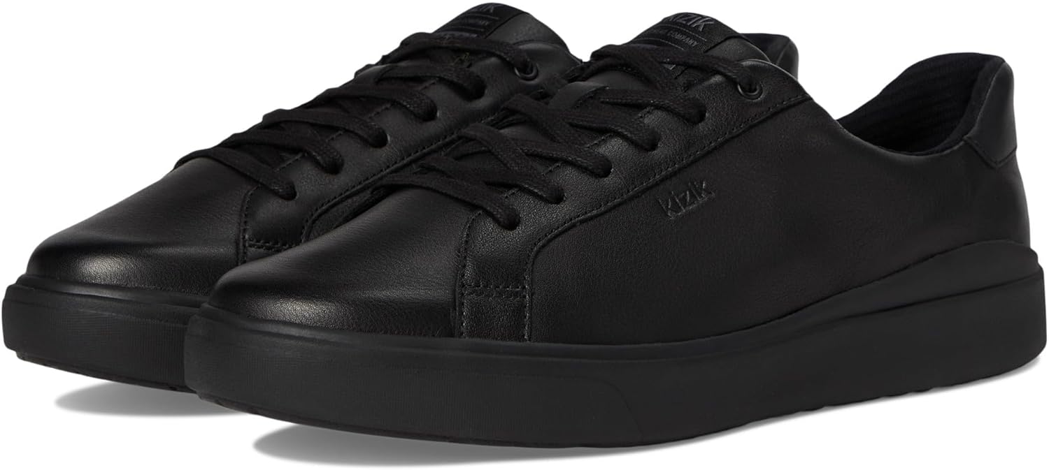 

Мужские слипоны Kizik Vegas 2: комфорт на весь день для прогулок или повседневной носки, надеваются без помощи рук, выделяйтесь с помощью полной кожи, Blackout