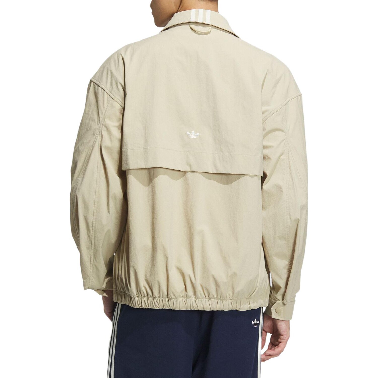 X Notitle Co-branded Series куртка мужская молочно-белая Adidas Originals, слоновая кость — фото 3