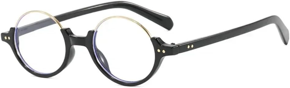 

Винтажные круглые солнцезащитные очки без оправы для женщин, модные очки с леопардовым принтом и градиентом, защита от УФ-излучения UV400, модные солнцезащитные очки для мужчин с заклепками в стиле панк KTUCN, 9