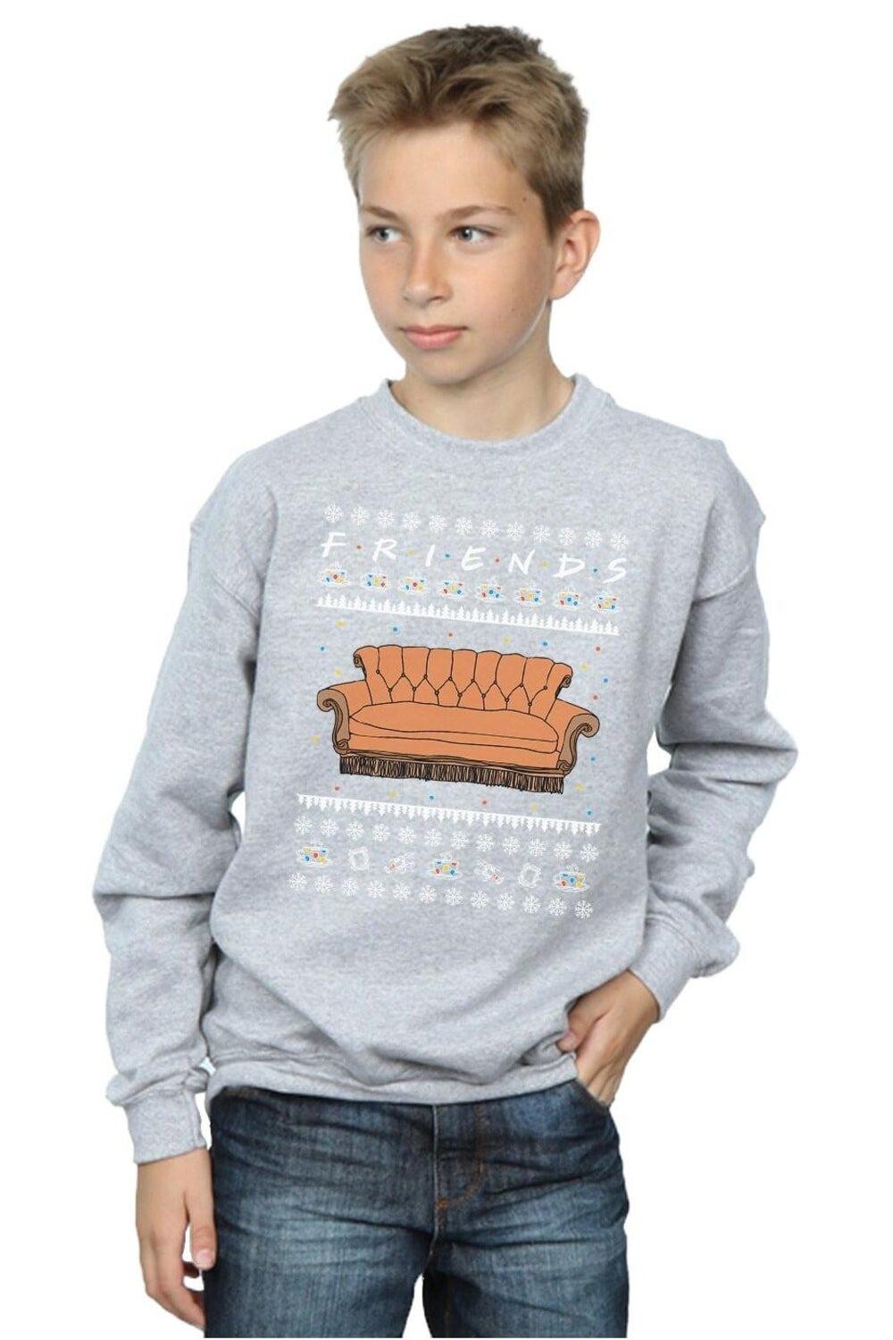 

Толстовка Fair Isle Couch Friends, серый