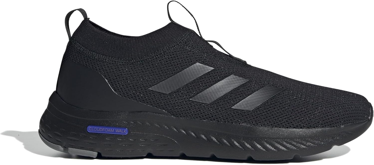 Мужские кроссовки adidas Cloudfoam Move Sock, черный/голубой — фото 2