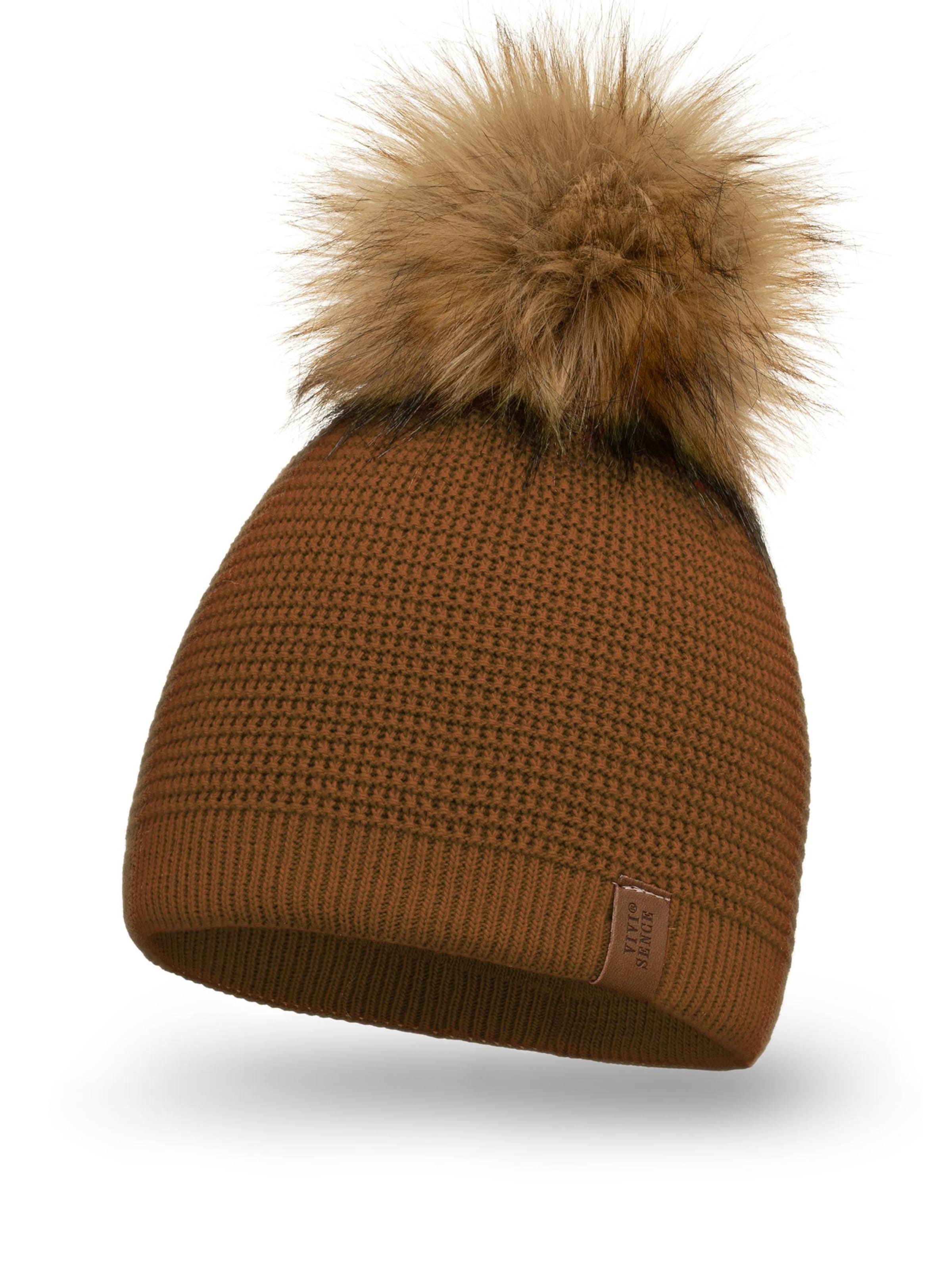 

Vivisence Шапка '7041' в коричневом цвете