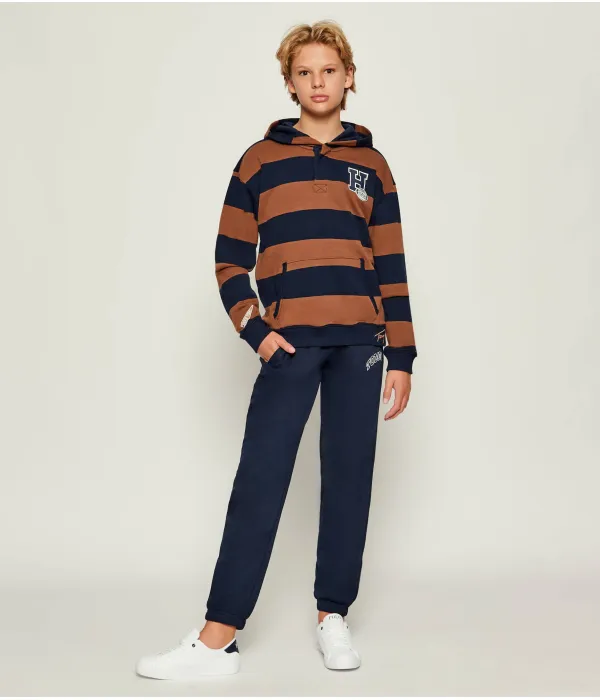 Спортивные штаны университетской формы Regular fit Tommy Hilfiger, синий — фото 2