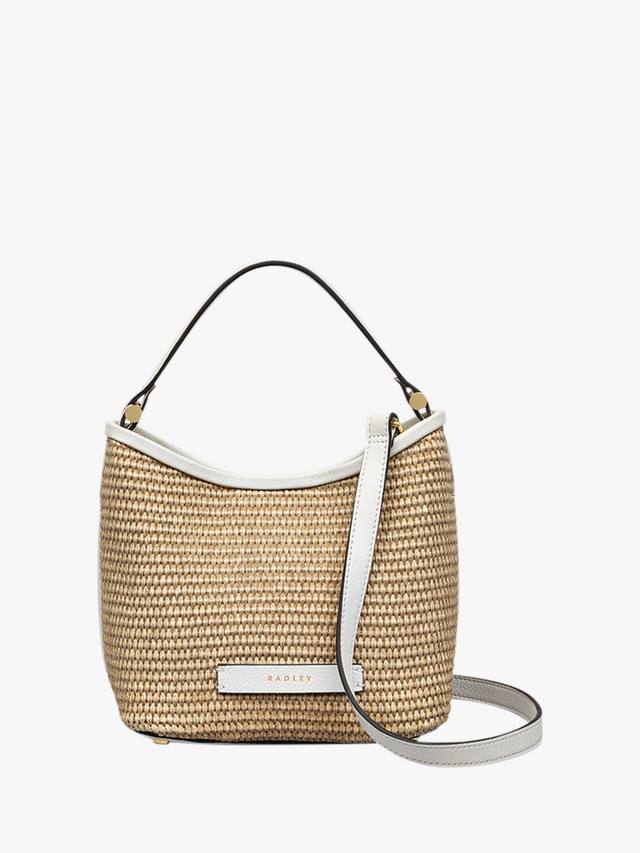 

Bathurst Mews Raffia маленькая сумка с открытым верхом Radley, Natural