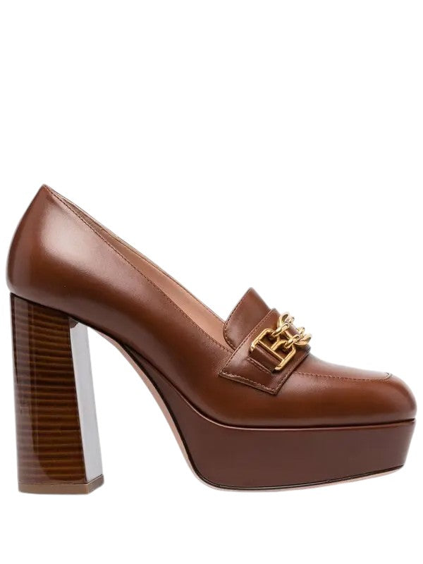 Женские туфли-лодочки из кожи Cuero Bally Deasia 6239473, коричневый — фото 2