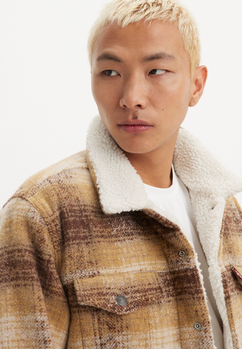 

Легкая куртка TYPE III SHERPA TRUCK Levi's®, бежевый