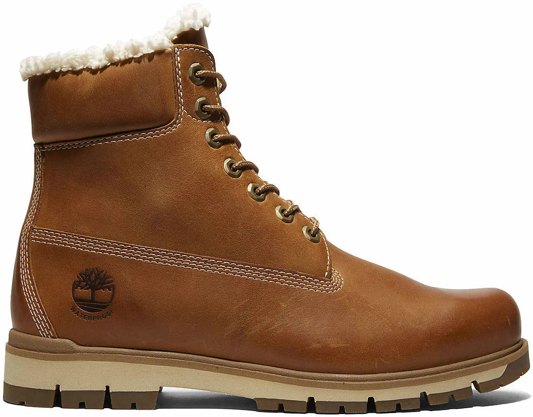 Ботинки Timberland на шнуровке "Radford Warm Lined Boot" с теплой подкладкой, цвет Wheat — фото 2