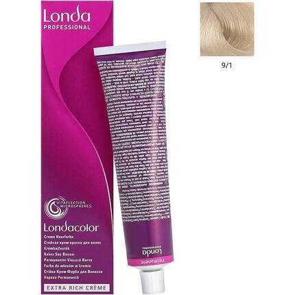 

Профессиональный экстра-насыщенный крем-перманентный цвет волос с микросферами Vitaflection 9/1 0,15 кг, Londa