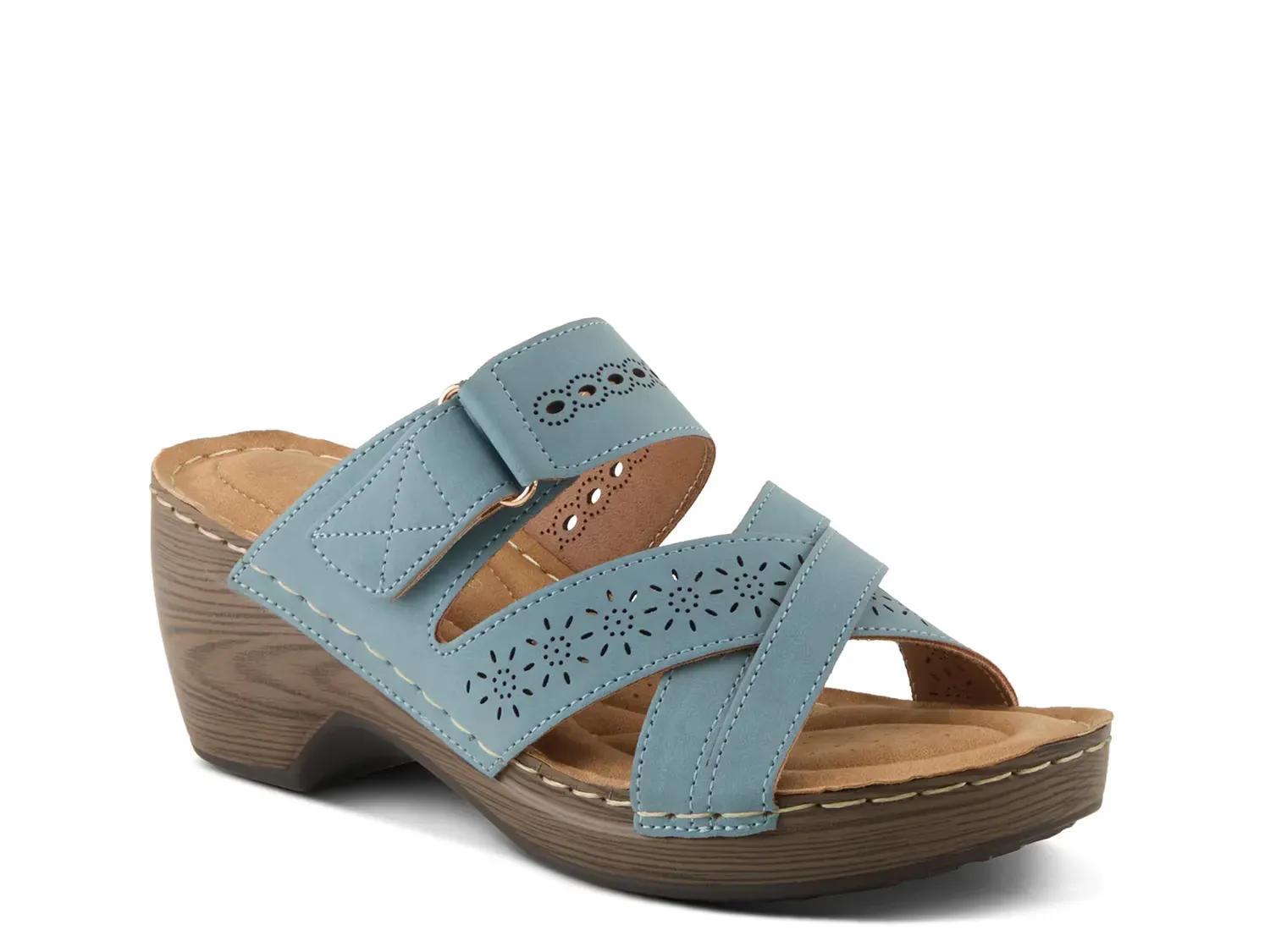 Auratay Wedge Слипоны Patrizia, Navy