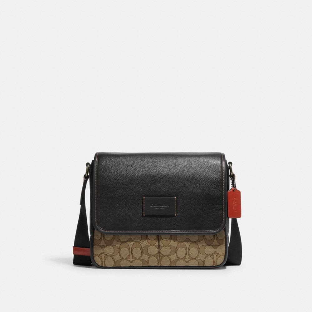 

Сумка кросс-боди COACH Sprint Map, цвет Black Antique Nickel/Khaki/Black Multi, Черный, Сумка кросс-боди COACH Sprint Map, цвет Black Antique Nickel/Khaki/Black Multi