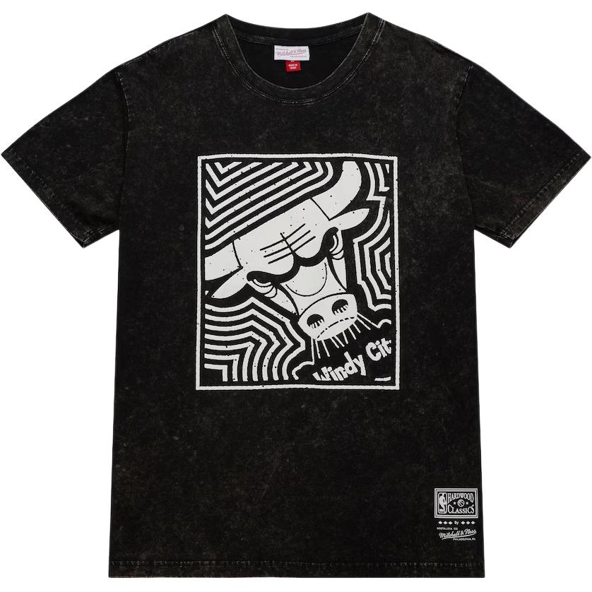 

Mitchell Ness Футболка Mitchell & Ness x NBA Chicago Bulls мужская black, Черный, Mitchell Ness Футболка Mitchell & Ness x NBA Chicago Bulls мужская black