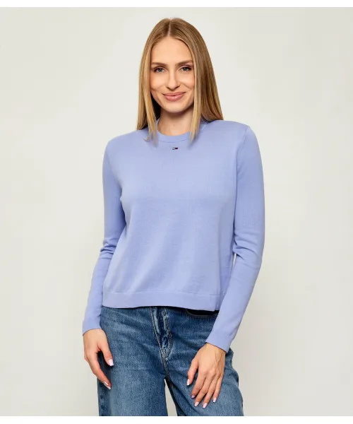 

Необходимый свитер Regular fit Tommy Jeans, фиолетовый