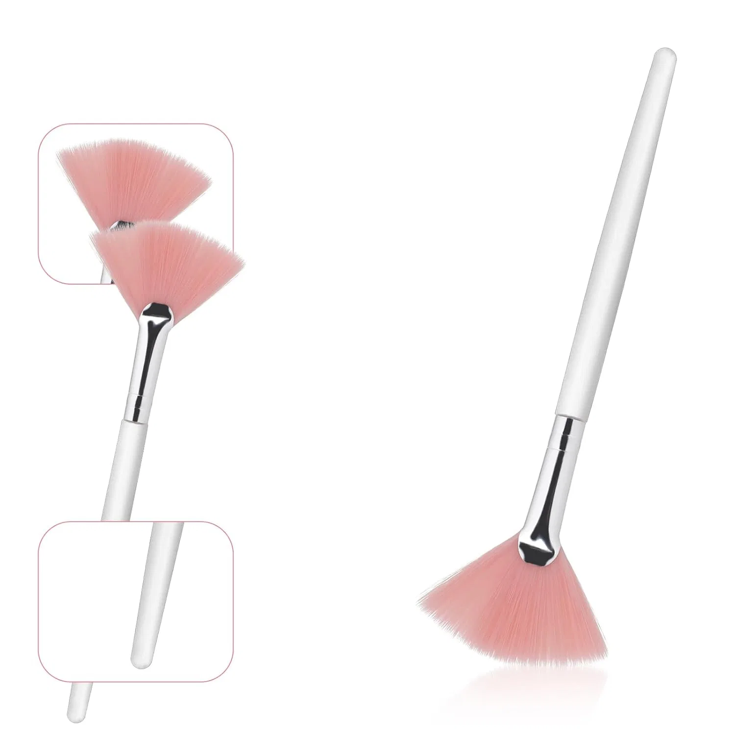 Набор из 2 косметических веерных кистей TIESOME для масок Tiesome, Colour A — фото 3