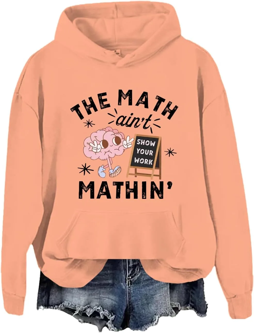 

Толстовка с принтом "The Math Ain't Mathin"