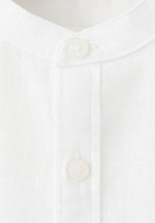 Детская рубашка Mango Kids, White — фото 4