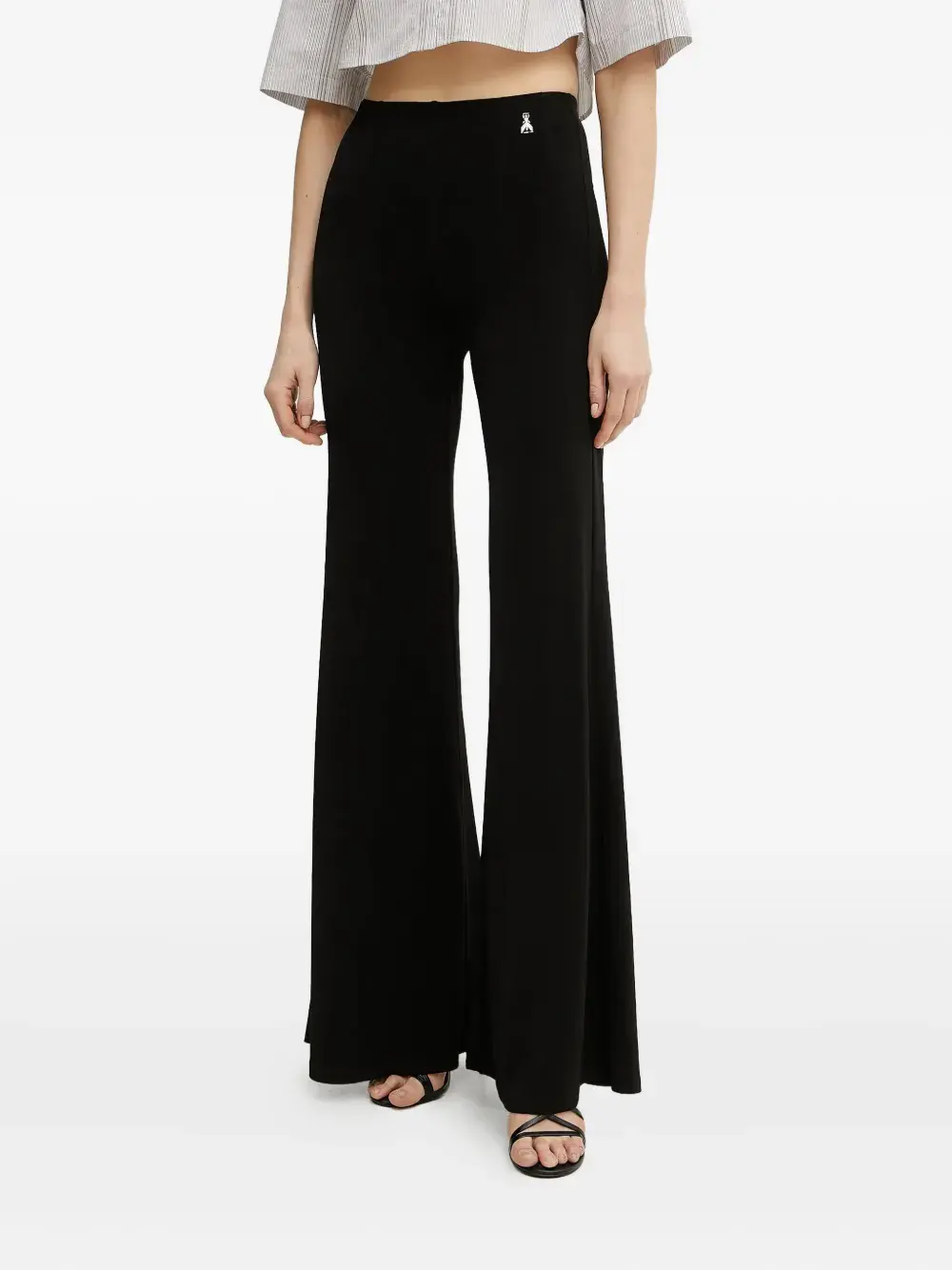 

Брюки с логотипом Patrizia Pepe, черный