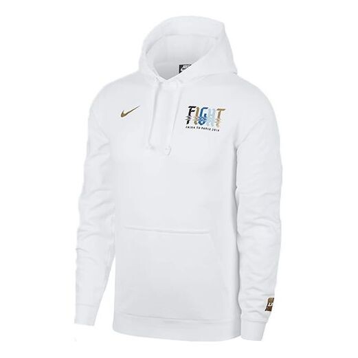 

Толстовка x lpl crossover hooded long sleeves white Nike, белый