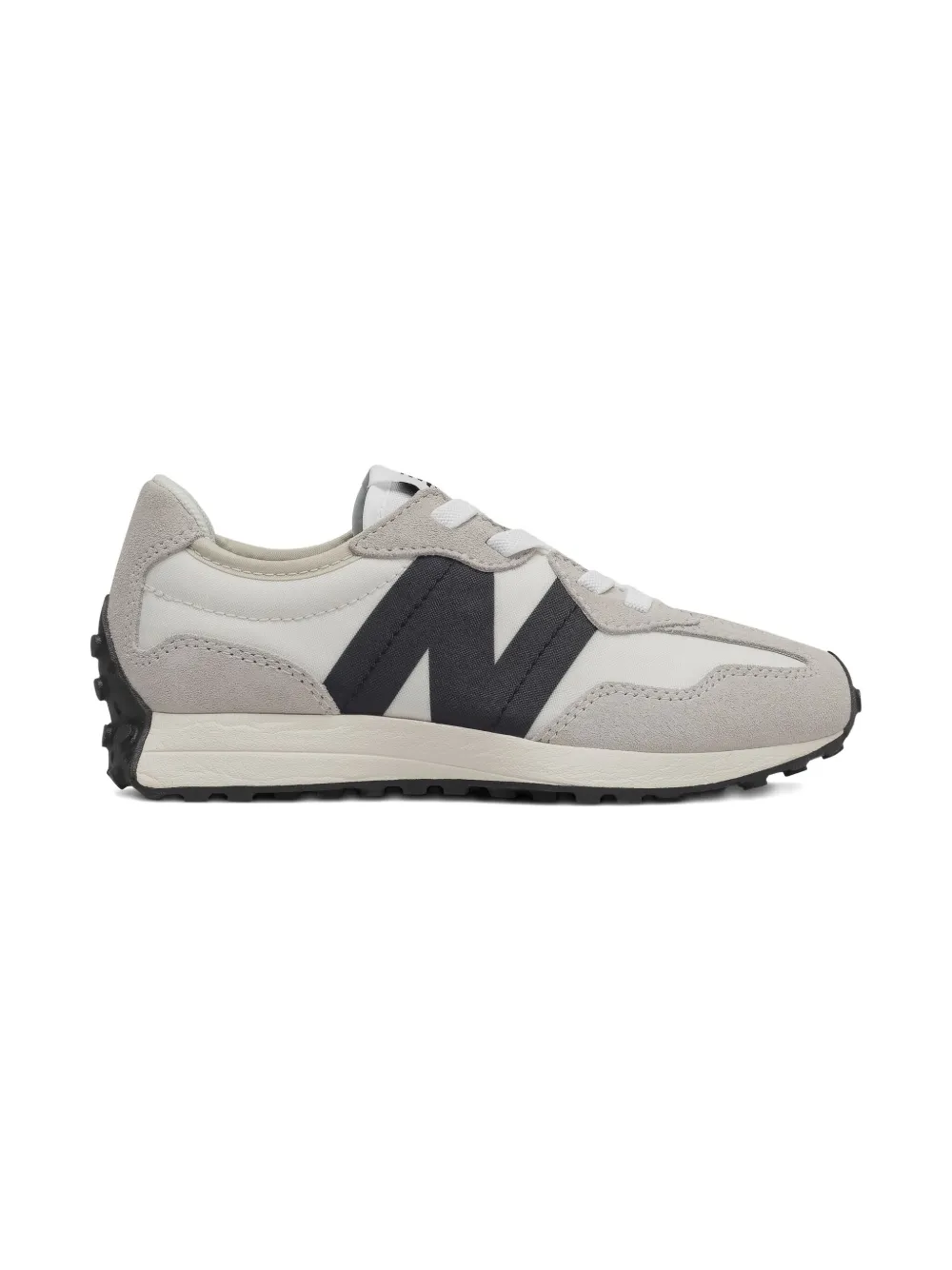 

Кроссовки 327 на шнуровке New Balance Kids, серебристый
