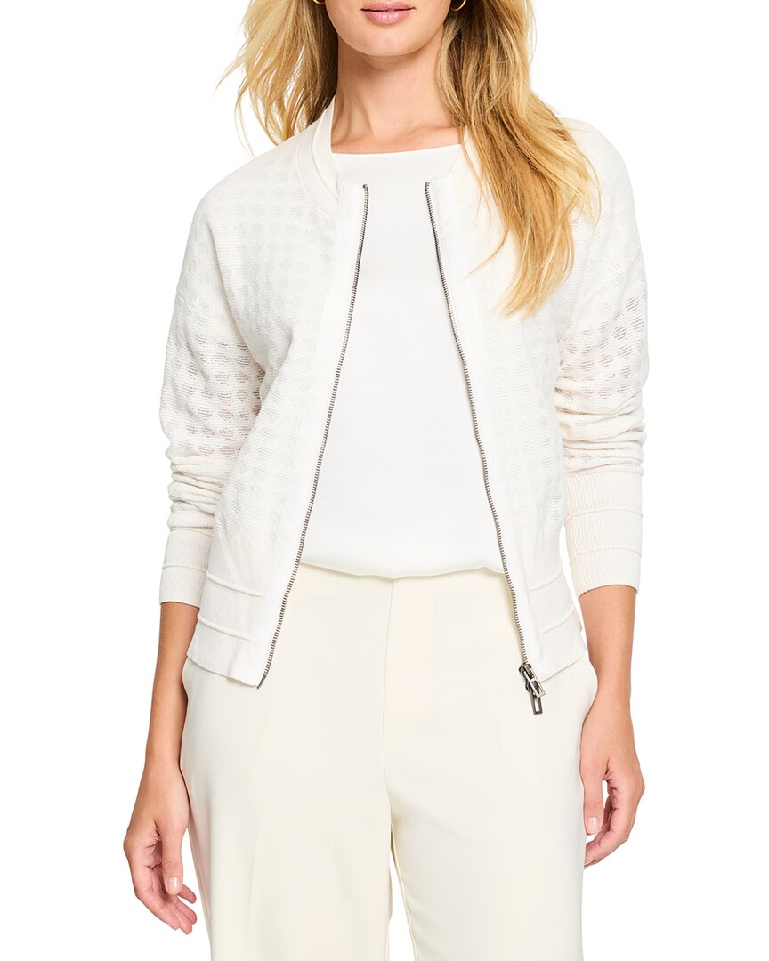 

NIC+ZOE Кардиган с ажурной вязкой Nic + Zoe, бежевый