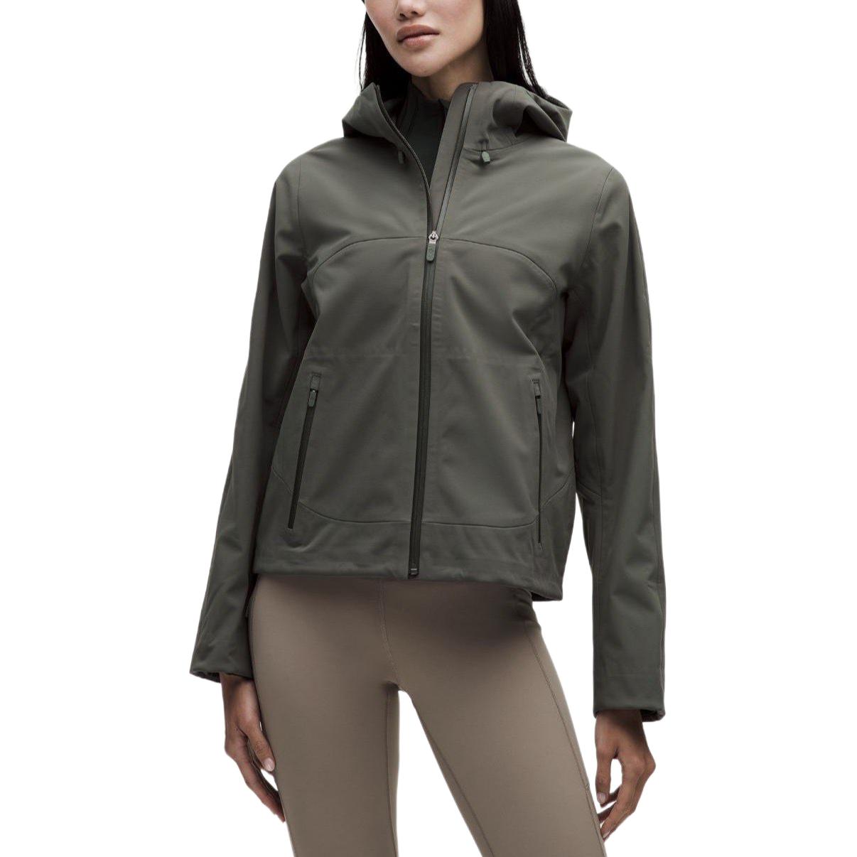 

Кроссовое женское пальто Cross Chill Lululemon, palm зеленый/plmd