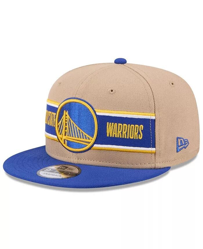 

Мужская коричневая/королевская бейсболка Golden State Warriors NBA Draft 9FIFTY 2024 Snapback New Era, синий