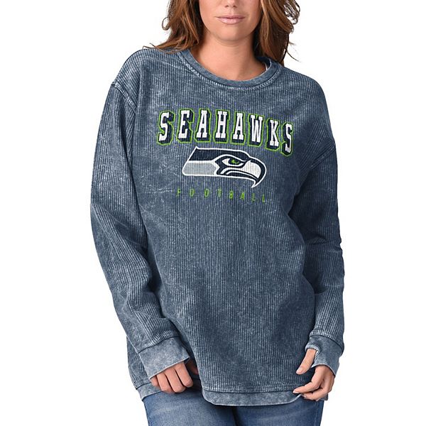 

Женский свитшот Seattle Seahawks цвета college navy G-Iii 4Her By Carl Banks, Синий, Женский свитшот Seattle Seahawks цвета college navy G-Iii 4Her By Carl Banks